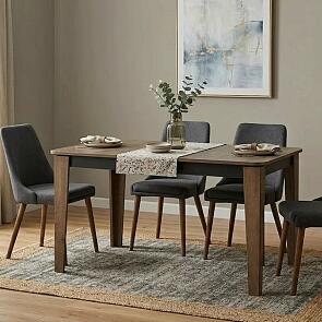 Стол EDWIN Дуб Канзас-Графит / Дуб Канзас