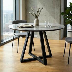 Стол обеденный Юпитер Серый 1000*770*1000