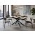 Стол RIVOLI 140 GLOSS AMBER JADE SOLID CERAMIC / BLACK, ®DISAUR