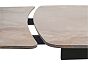 Стол RIVOLI 140 GLOSS AMBER JADE SOLID CERAMIC / BLACK, ®DISAUR
