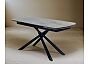 Стол RIVOLI 140 GLOSS AMBER JADE SOLID CERAMIC / BLACK, ®DISAUR