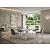 Стол RIVOLI 140 GLOSS LUXURY PANDORA SOLID CERAMIC / WHITE