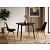 Стол Uni-Form-R.2B SBlack/Black Matt Laurent 727*800*800