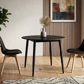 Стол Uni-Form-R.2B SBlack/Black Matt Laurent 727*800*800