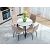 Стол Uni-Form-R.2B SBlack/White Matt Marble 727*800*800