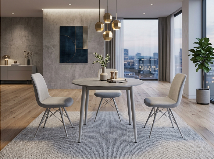 Стол Uni-Form-R.2B SGrey/Grey Matt Cliff 727*800*800