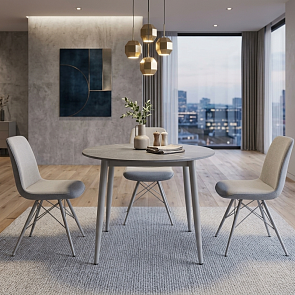 Стол Uni-Form-R.2B SGrey/Grey Matt Cliff 727*800*800