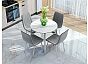 Стол Uni-Form-R.2B SGrey/White Matt Marble 727*800*800