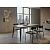 Стол Uni-Form-S2.2B SBlack/Grey Matt Cliff 727*1300*700
