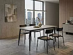 Стол Uni-Form-S2.2B SBlack/Grey Matt Cliff 727*1300*700