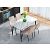 Стол Uni-Form-S2.2B SBlack/White Gloss Marble 727*1300*700