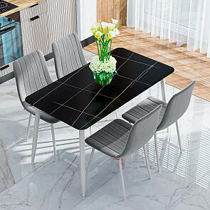 Стол Uni-Form-S2.2B SGrey/Black Matt Laurent 727*1300*700