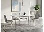 Стол Uni-Form-S2.2B SGrey/White Matt Marble 727*1300*700