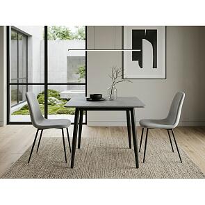 Стол Uni-Form-S.2B SBlack/Grey Matt Cliff 727*800*800