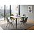 Стол Uni-Form-S.2B SBlack/White Matt Marble 727*800*800