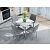 Стол Uni-Form-S.2B SGrey/White Gloss Marble 727*800*800