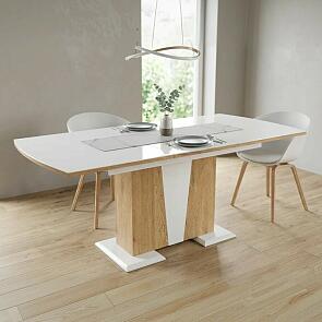 Стол Фрегат, Дуб катания/Белый