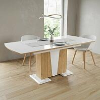 Стол Фрегат, Дуб катания/Белый