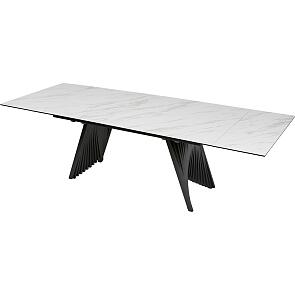 Стол IVAR 180 MARBLES KL-99 Белый мрамор, итальянская керамика