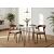 Стол обеденный круглый TLC-1.2 Cashmere In 2S/B Черный 732*750*750