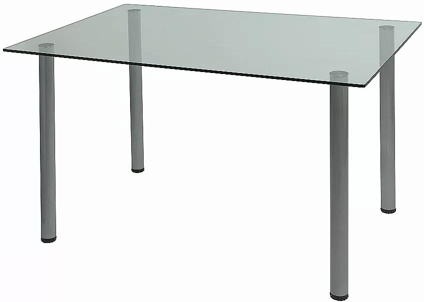 Стол обеденный прямоугольный Assen Прозрачный стол обеденный прямоугольный assen прозрачный