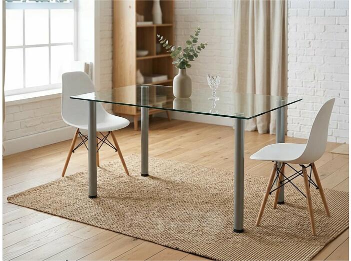 Стол прямоугольный Assen Прозрачный