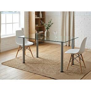 Стол прямоугольный Assen Прозрачный