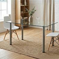 Стол прямоугольный Assen Прозрачный