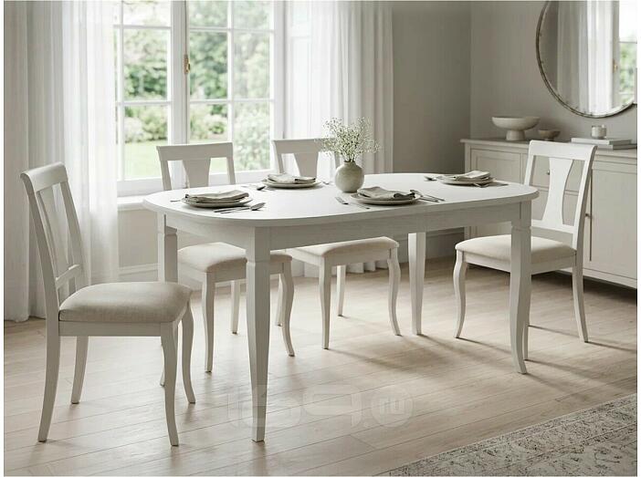 Стол раздвижной Leset Аризона 1Р 1100(1500)*700*750 Белый