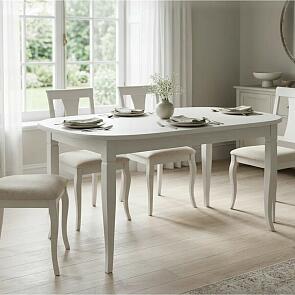 Стол раздвижной Leset Аризона 1Р 1100(1500)*700*750 Белый