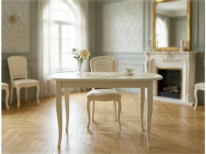 Стол раздвижной Leset Аризона 1Р Слоновая кость 1013