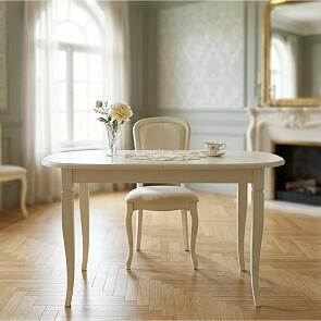 Стол раздвижной Leset Аризона 1Р Слоновая кость 1013