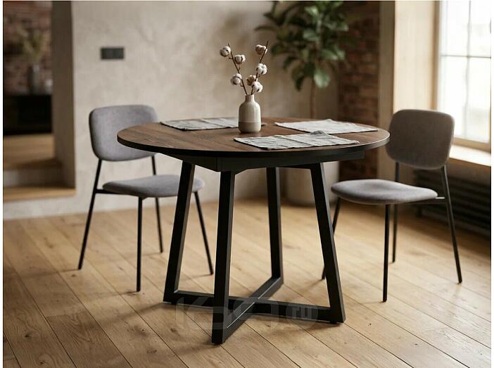 Стол Регна дерево/черный