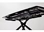 Стол RIVOLI 140 MATT BLACK MARBLE SOLID CERAMIC / BLACK, ®DISAUR