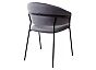 Стол RIVOLI 140 MATT BLACK MARBLE SOLID CERAMIC / BLACK, ®DISAUR