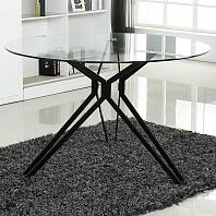 Стол VENETO D110 прозрачный