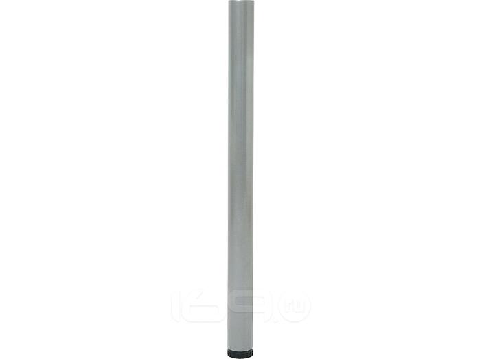 Опора для стола OC-1 регулируемая Aluminum Gloss 715*51 (с винтом М10, без фланца)