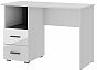 GLOSS стол письменный Белый/Белый глянец