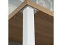 Ингар 1/5Т стол письменный 120x75x55, дуб скандинавский/белый
