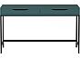 Ингар Д 132 стол письменный 132x58x76, серо-бирюзовый/черный