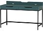 Ингар Д 132 стол письменный 132x58x76, серо-бирюзовый/черный