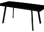 Стол ФИН 120 Черный, стекло/Черный каркас М-City