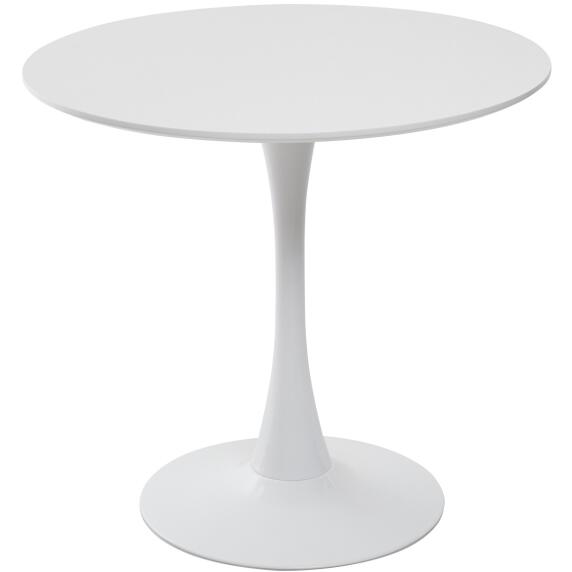 Стол COLUMN T631 WHITE D80