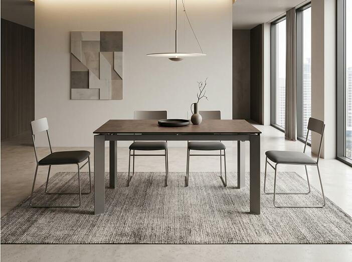 Стол CORNER 120 IRON COPPER/ GREY1