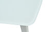 Стол ELIOT 120 Frosted Super White glass+White