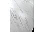 Стол MATERA 160 MARBLES KL-99 Белый мрамор матовый, итальянская керамика/ черный каркас