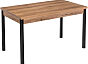 Стол Оригон дуб горный/черный матовый