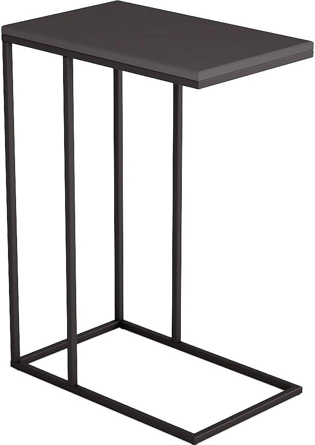Стол придиванный Агами (графит) стол обеденный раздвижной stork дуб канзас графит 120 160