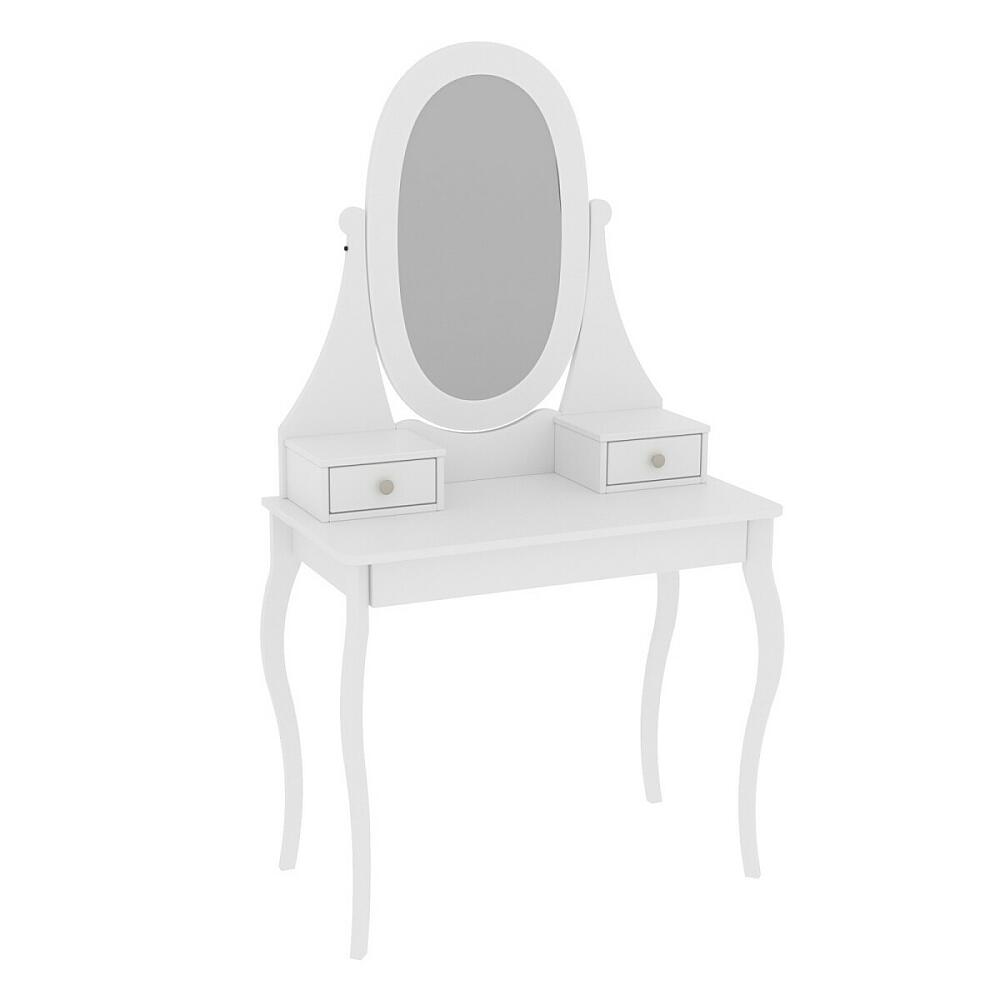 Стол туалетный 95 'Кантри' Браво 086-ШС0251, цвет белый лак