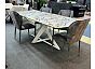 Стол VICENZA 220 BULGARI WHITE, керамика / белый, ®DISAUR